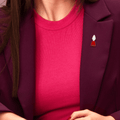 Spilla donna sarda - Cromatria
